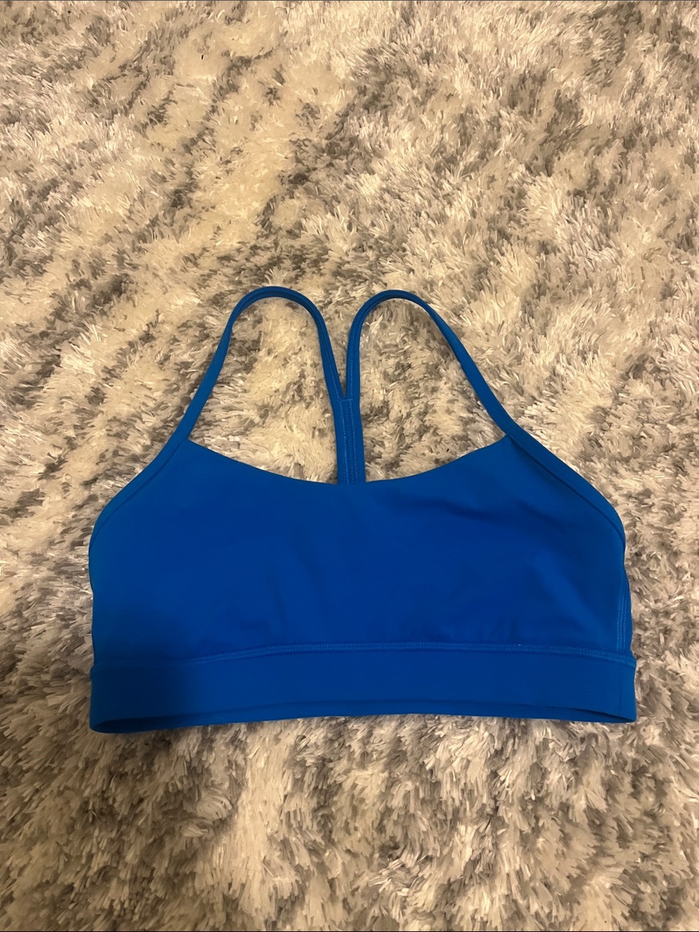 Lululemon Blue Women'sRacerback   Bralette sports bra